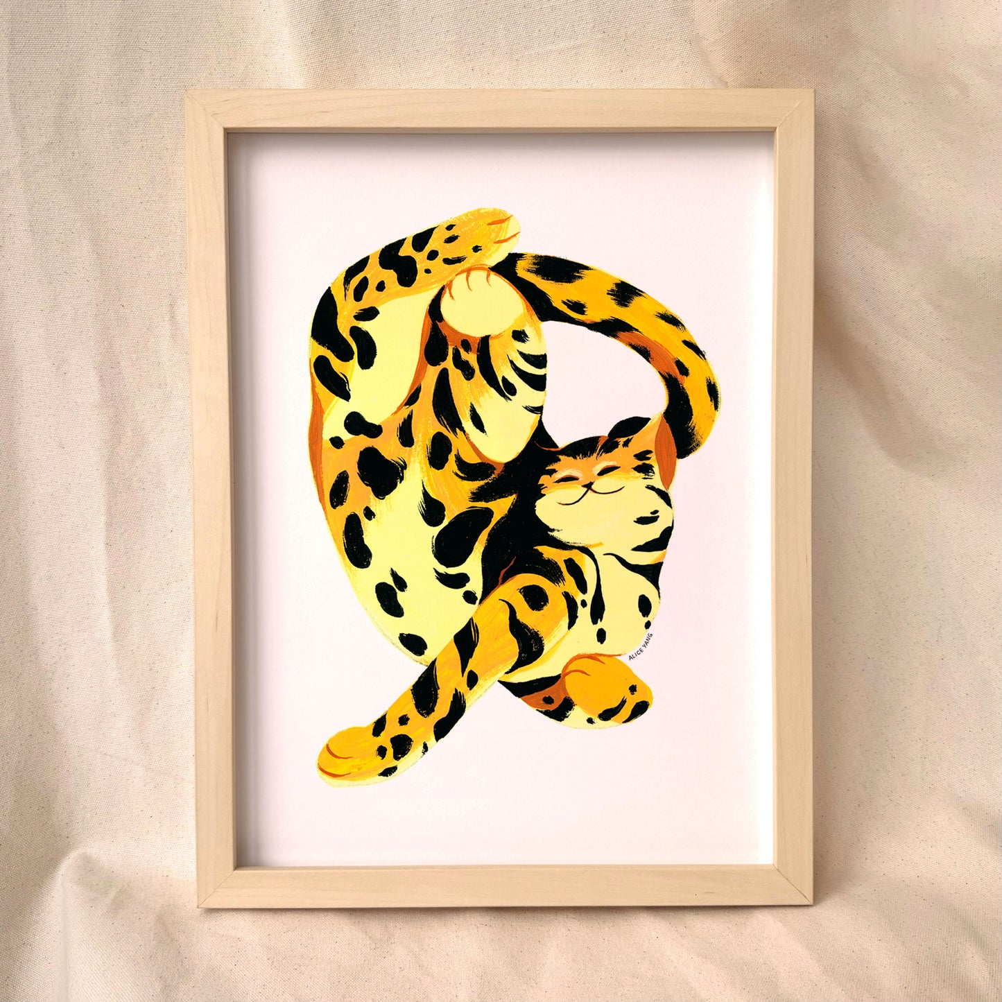 Golden Stretch 8x10 Print