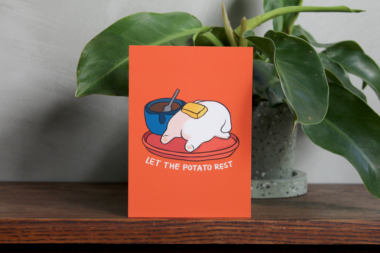 Let the Potato Rest Mini Print