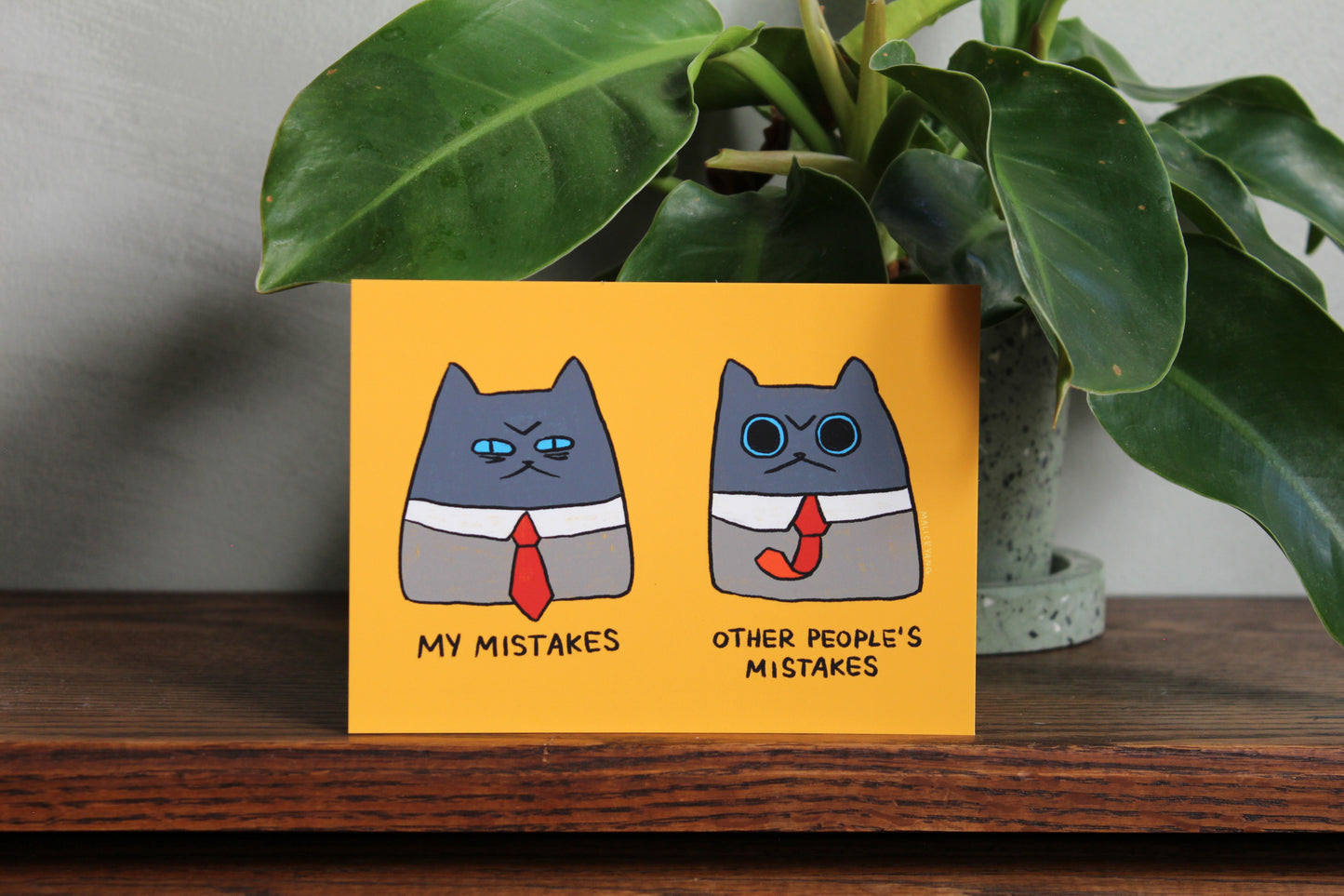 Mistakes Mini Print