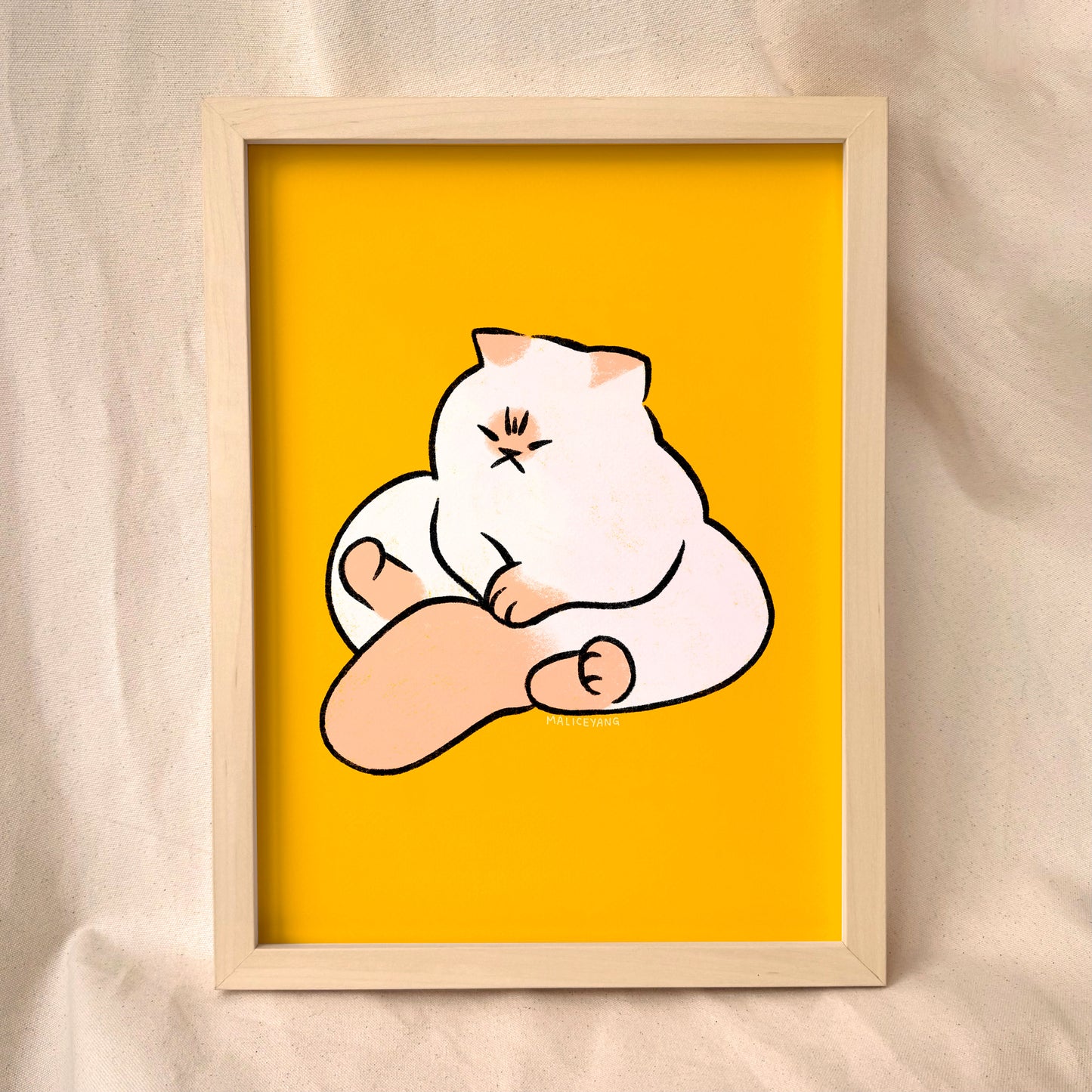 Mochi Pout 8x10 Print