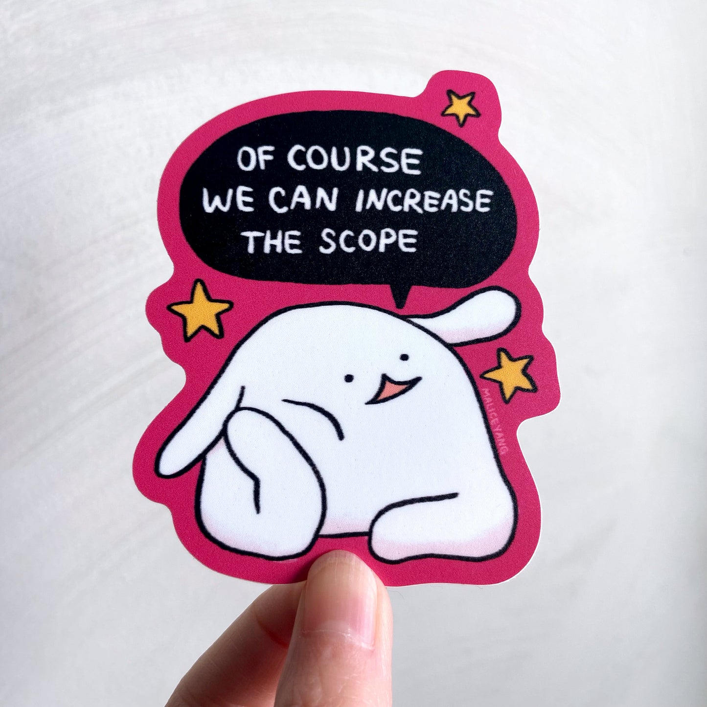 Scope Creep Waterproof Vinyl Sticker