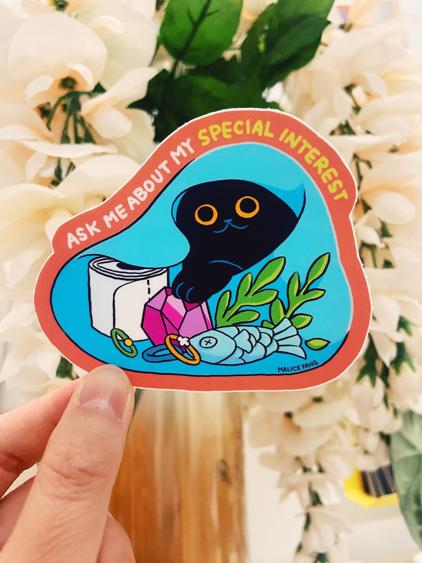 Special Interest Waterproof Vinyl Sticker