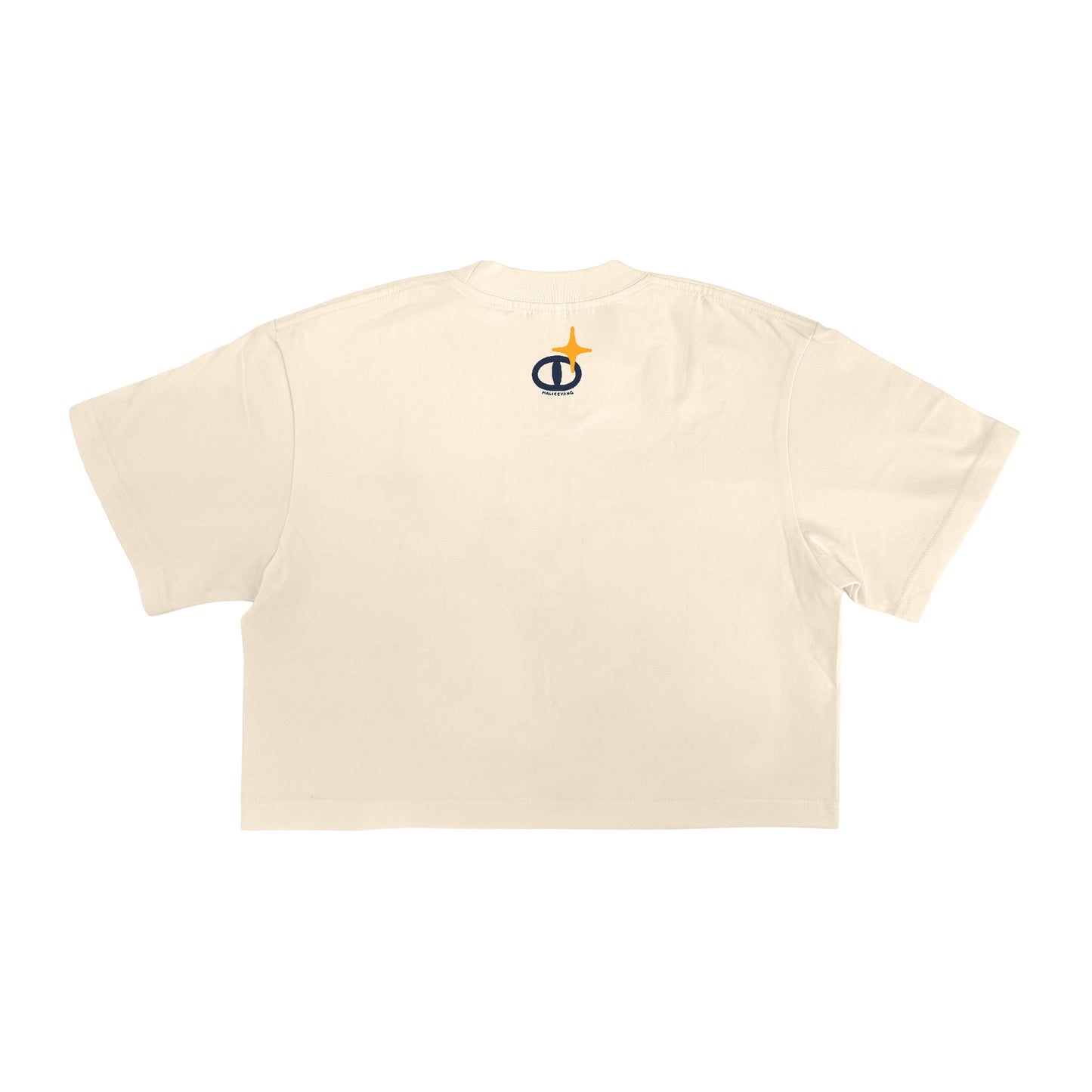 Locked In: Screen Printed Cat Crop Top