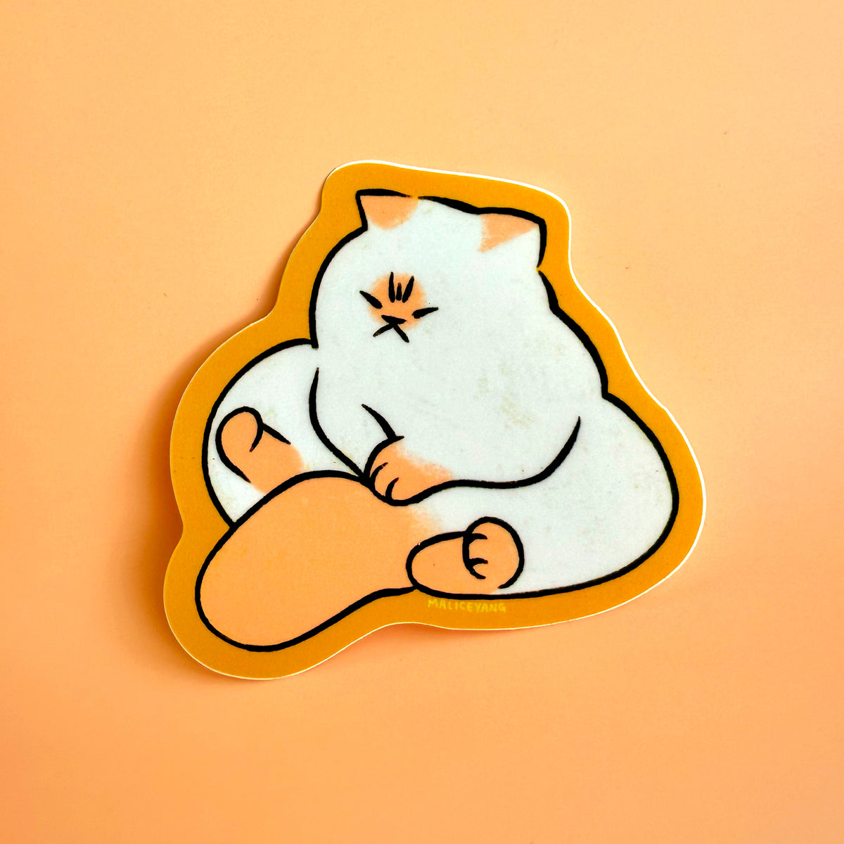Pout Sticker Mochi Pout Waterproof Vinyl Sticker – Shop Alice Yang