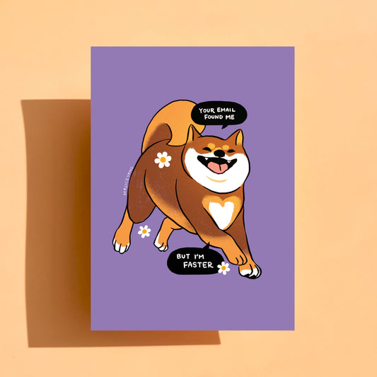 Shiba Email Mini Print