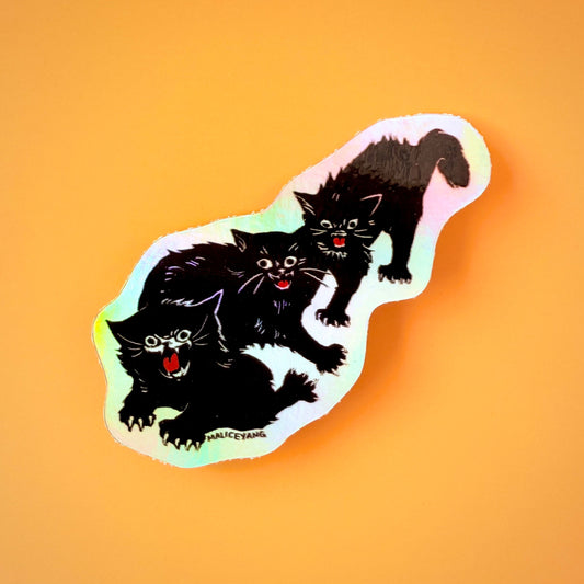 The Horrors Persist Waterproof Vinyl Sticker